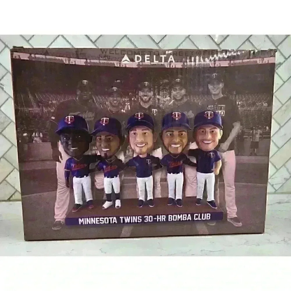 Minnesota Twins Bomba Squad 30 Homerun Bobblehead SGA New In‎ Box